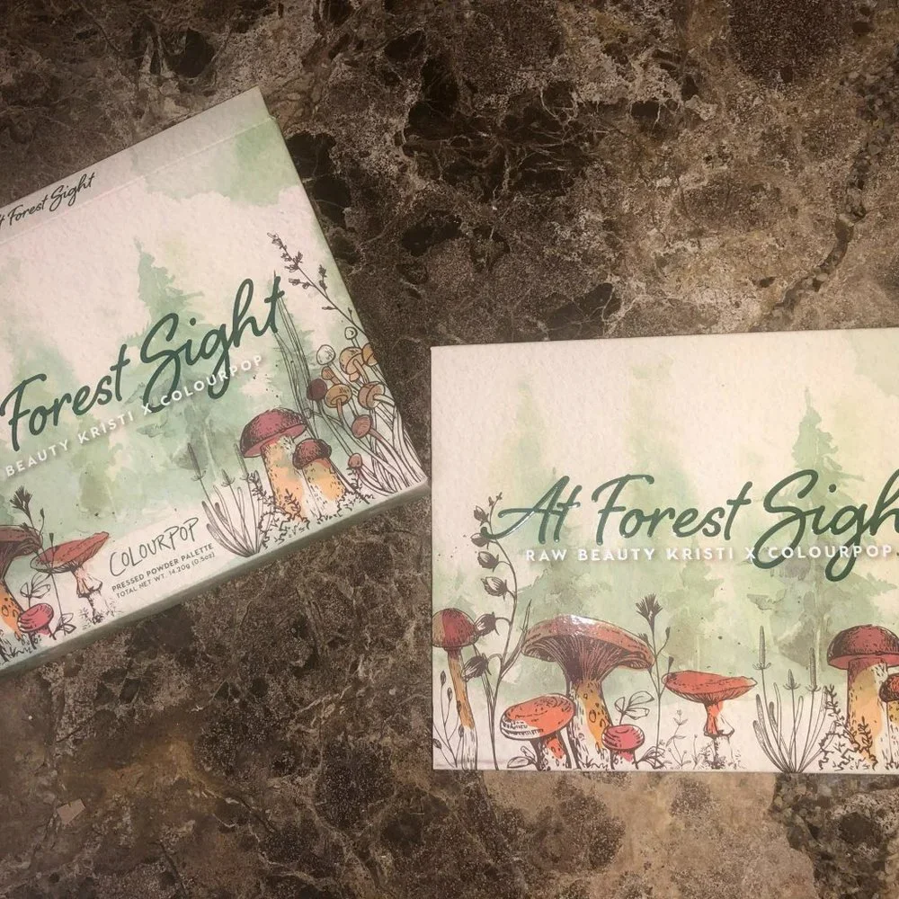 BNIB Colourpop x Raw Beauty Kristi AT FOREST SIGHT Vegan Eyeshadow Palette